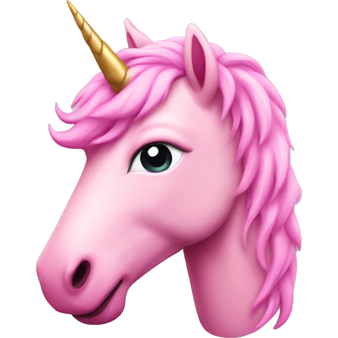 Pink Unicorn emoji