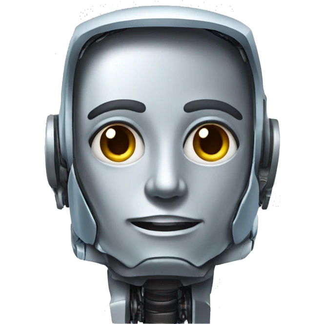 Robot for AI job seeke emoji