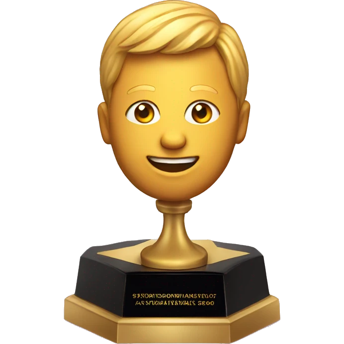 Superstar award  emoji