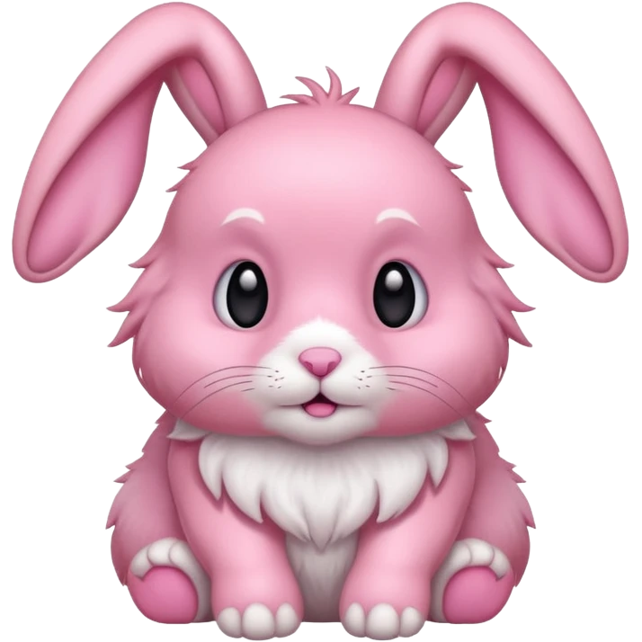 Pembe tavşan emoji