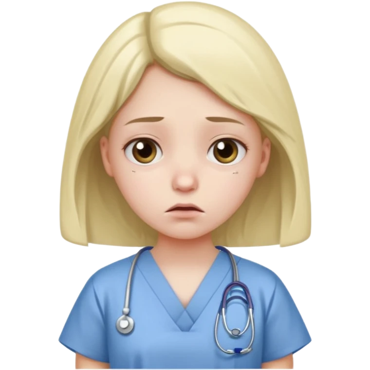 kid (girl) sick emoji