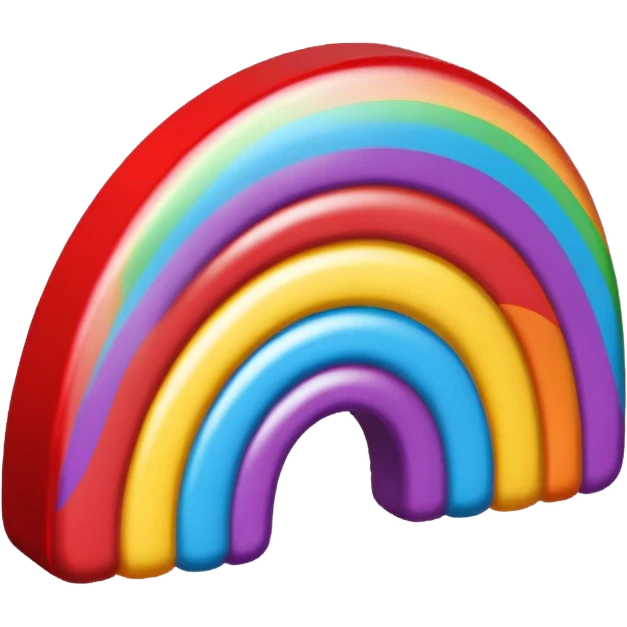 candy rainbow emoji