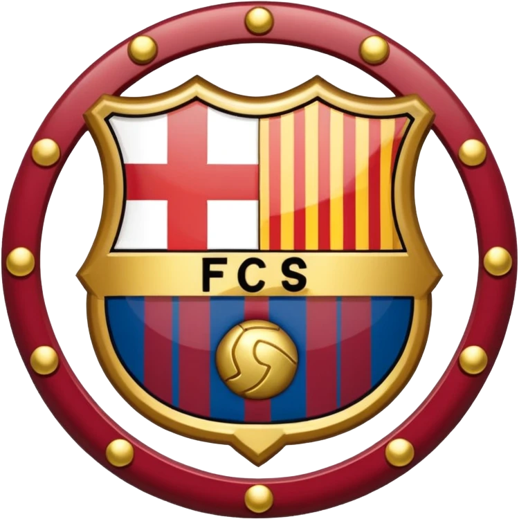 Barça escudo emoji