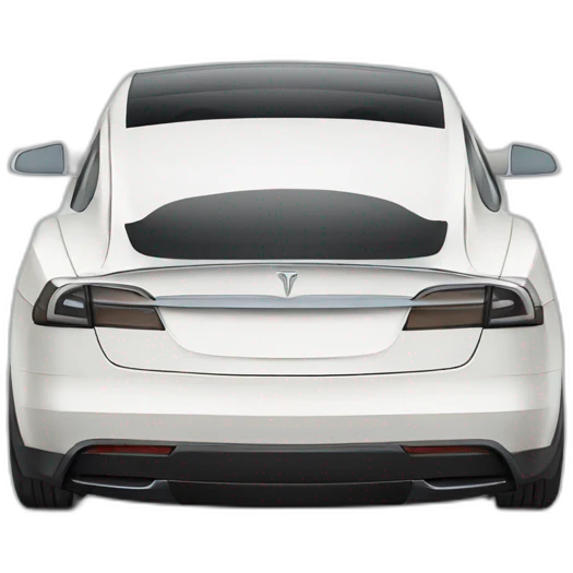 Tesla model s emoji