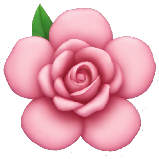 Flor rosa emoji