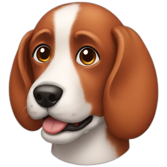dog that looks like chorizo emoji