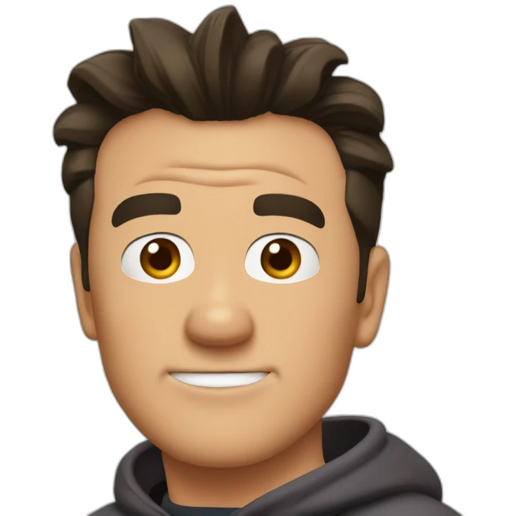 Chandler Bing from Friends emoji