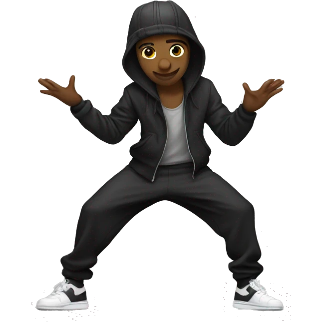 dance hip hop emoji