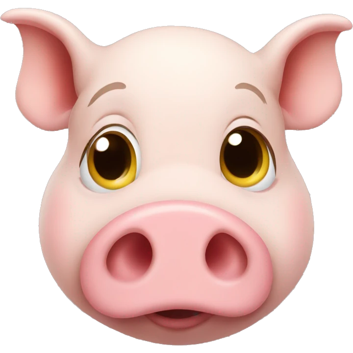 pig winks emoji