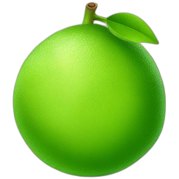 Lime emoji