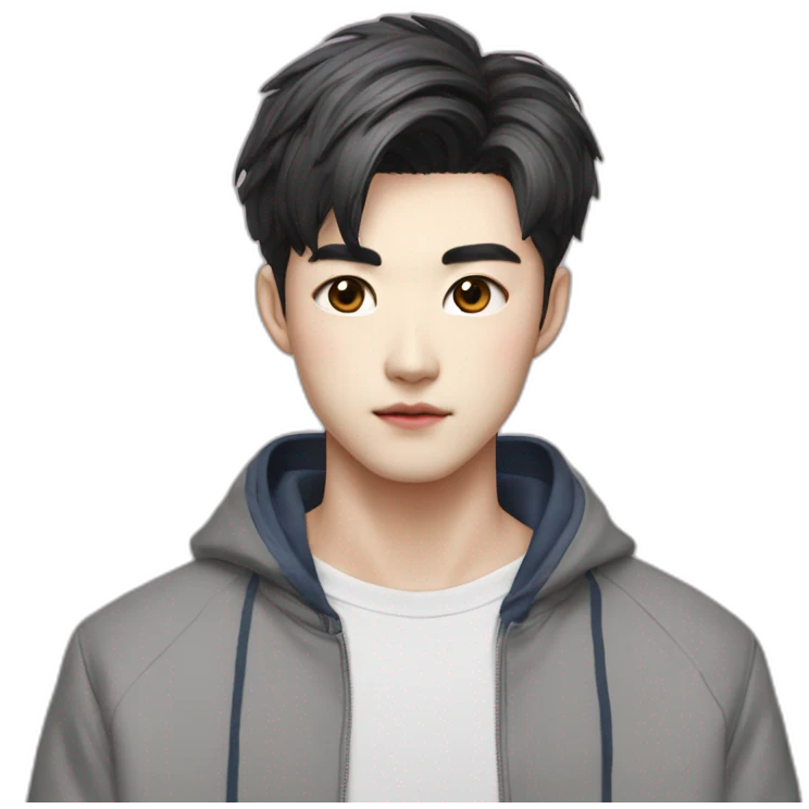 Leedo qui embrasse cha eun woo emoji