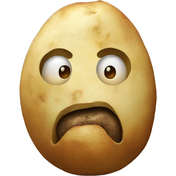 dying potato  emoji