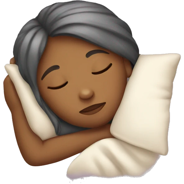 Girl sleeping  emoji