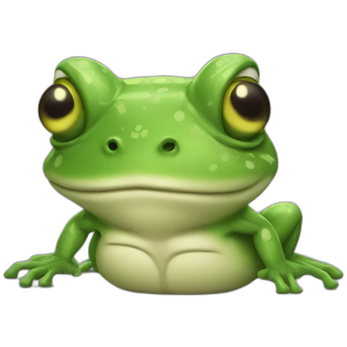 muscle frog emoji