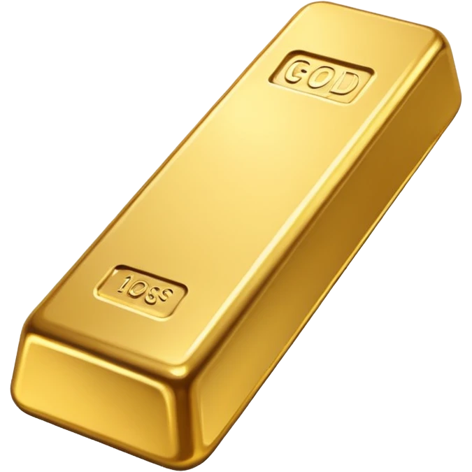 Gold bar emoji