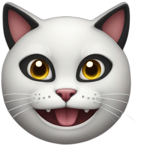 evil cat emoji