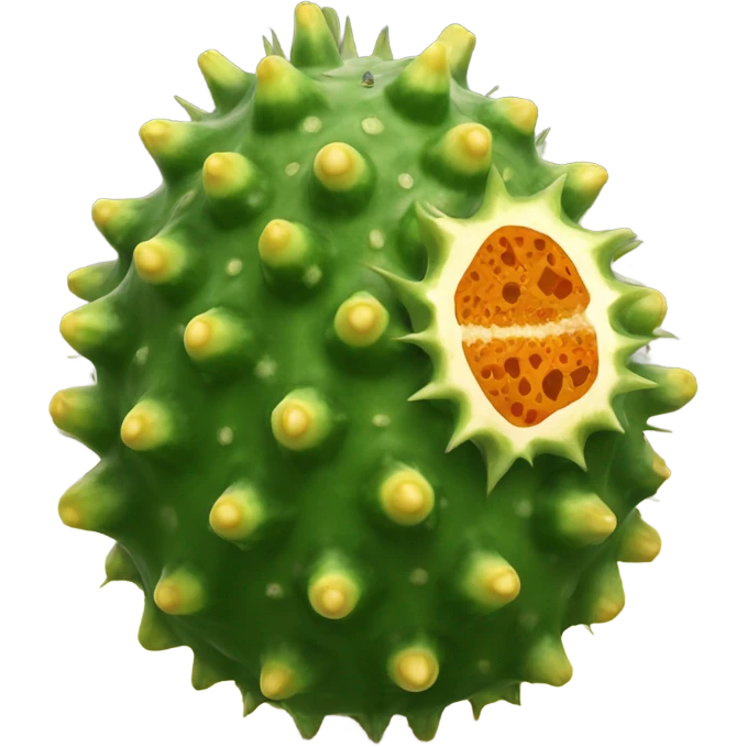 kiwano without green emoji