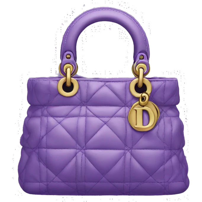 Purple Dior Bag emoji