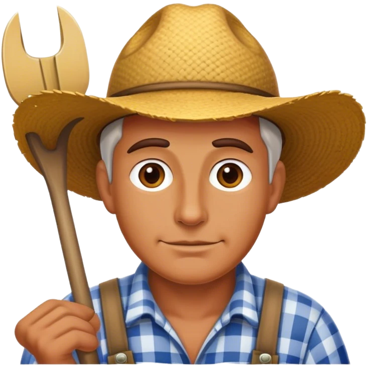 respectable farmer emoji