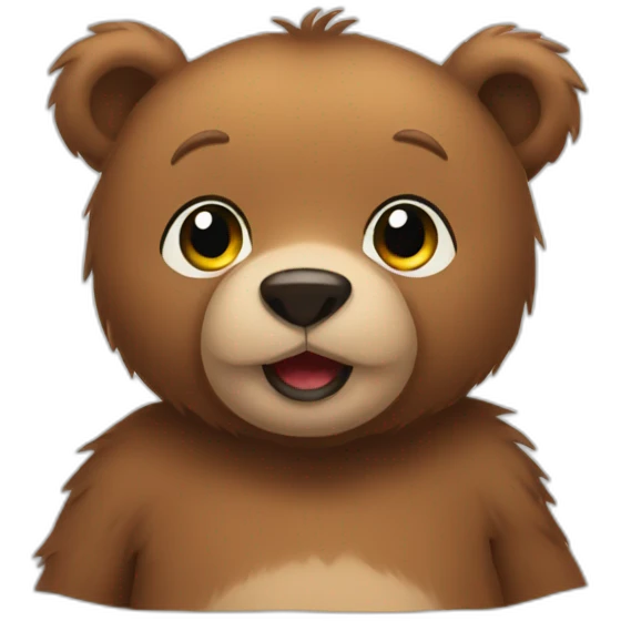 Special needs bear emoji