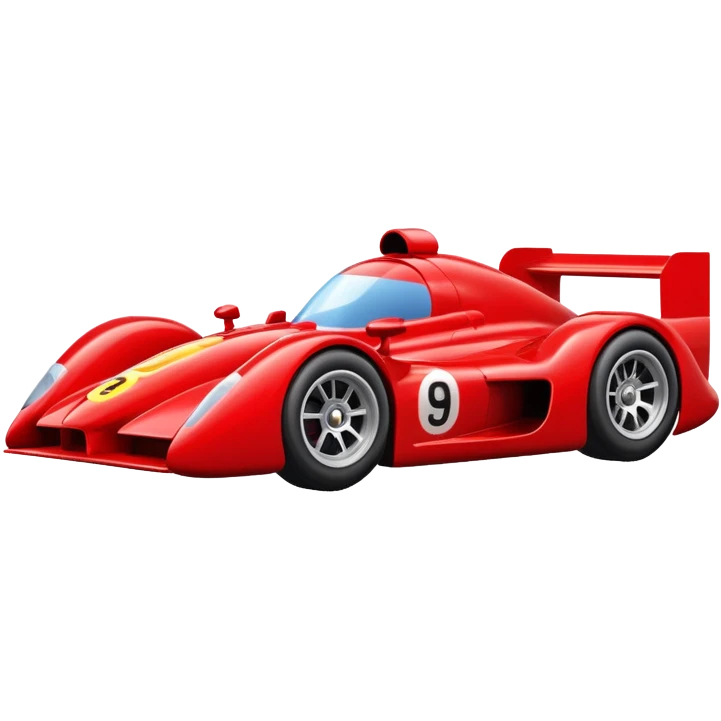 red race car emoji