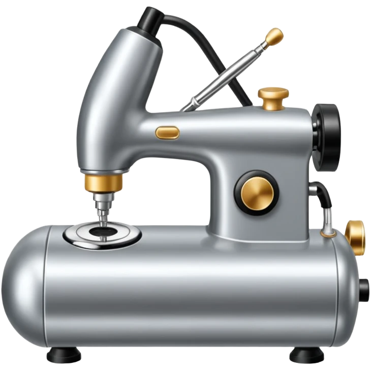 air brush machine emoji