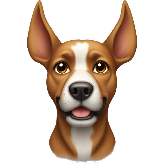 Dog with horns emoji