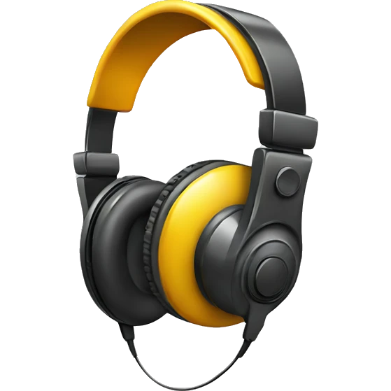 Headphones with camera emoji