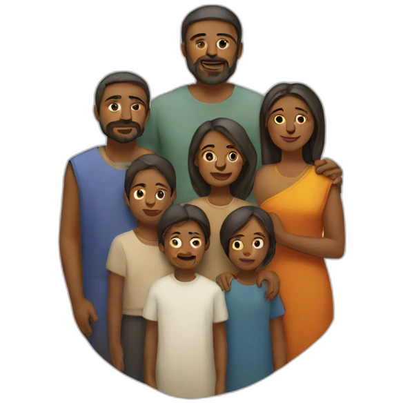 Sacred family emoji