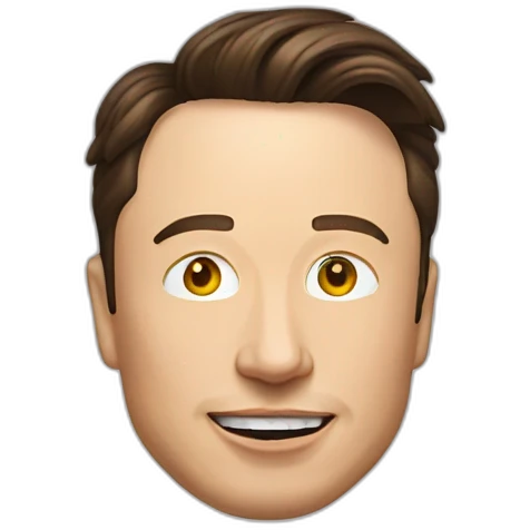 Elon musk hanging from the ceiling emoji