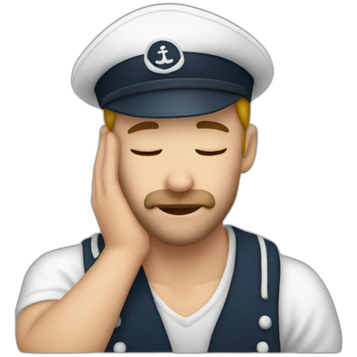 Sailor drowling emoji