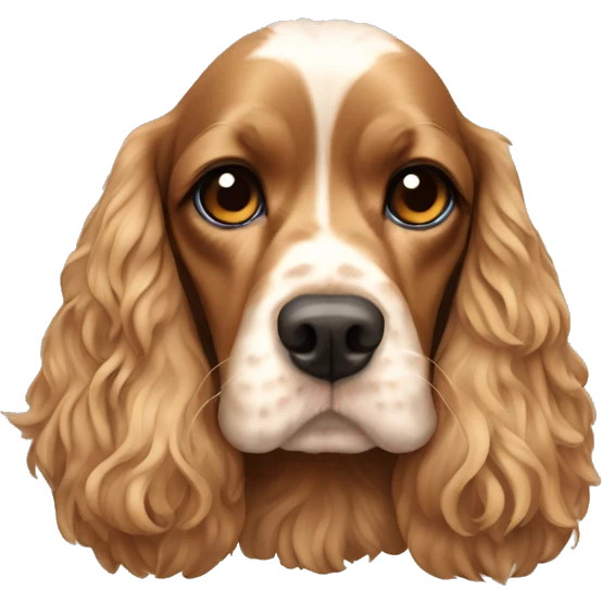 american cocker spaniel emoji