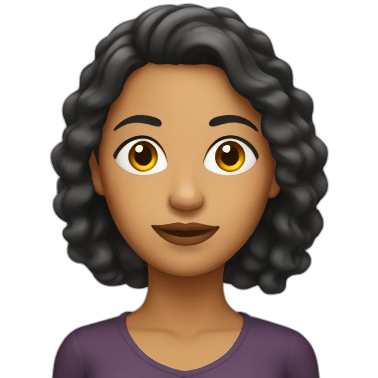 latin woman emoji