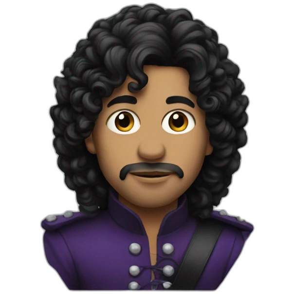 The artist Prince emoji