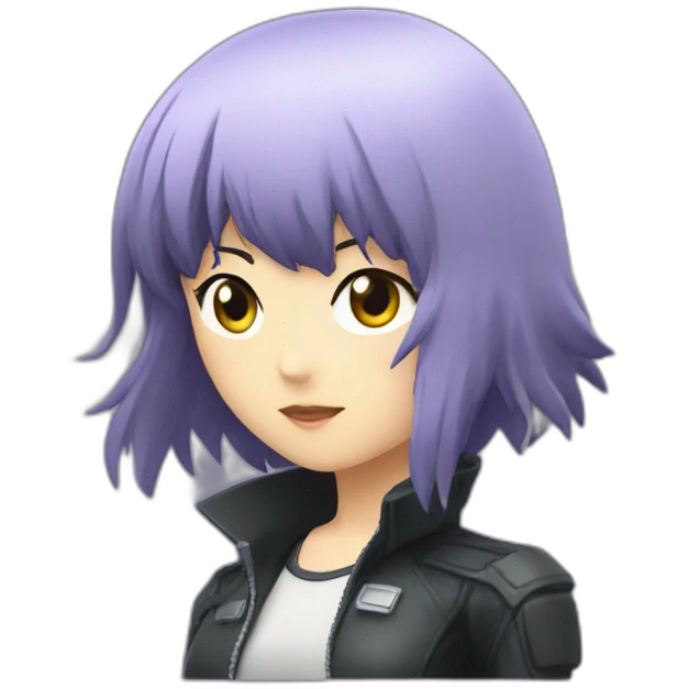 motoko-kusanagi emoji