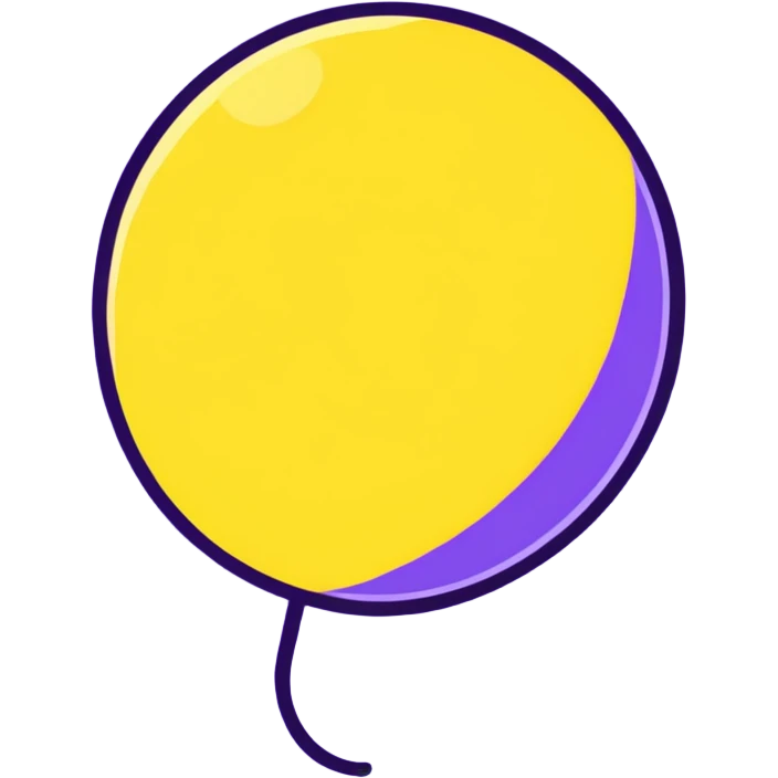 yellow bubble emoji
