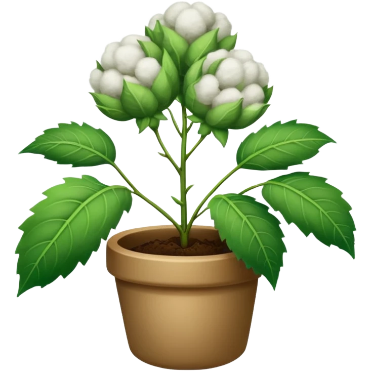small cotten plant emoji