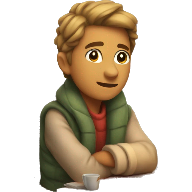 cozy christmas emoji