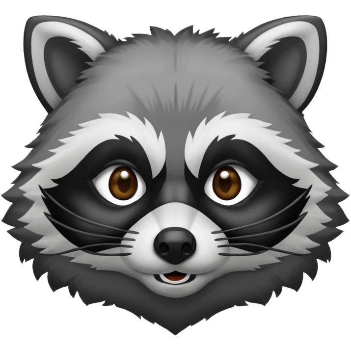 Raccoon emoji