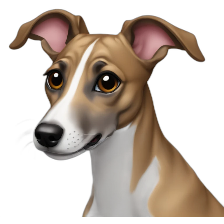 brindle fawn whippet emoji