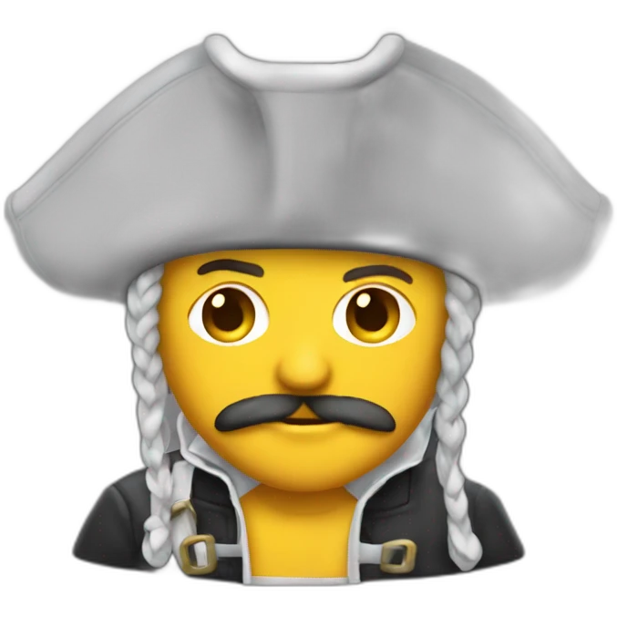 pirate cagoule emoji