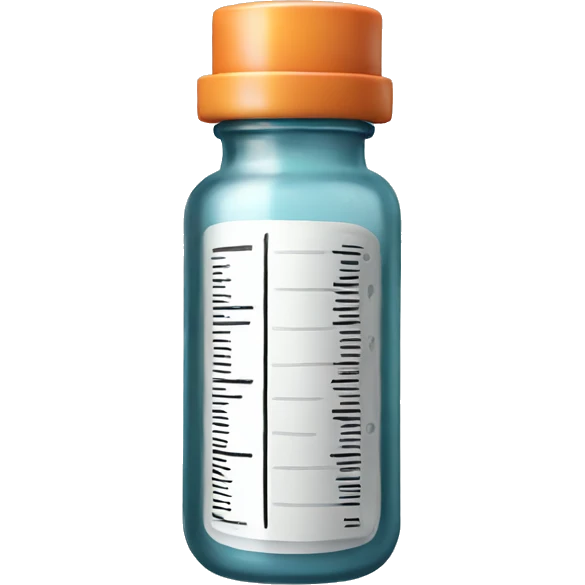 Insulin vial emoji