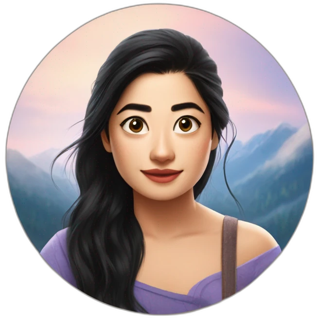  Rashmika mandana in animal movie emoji