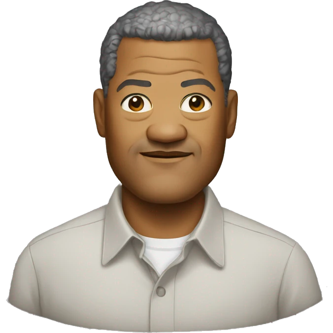 laurence-fishburne wearing shirt emoji