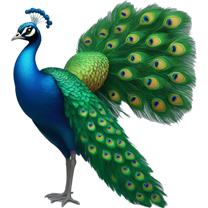 Peacock  emoji
