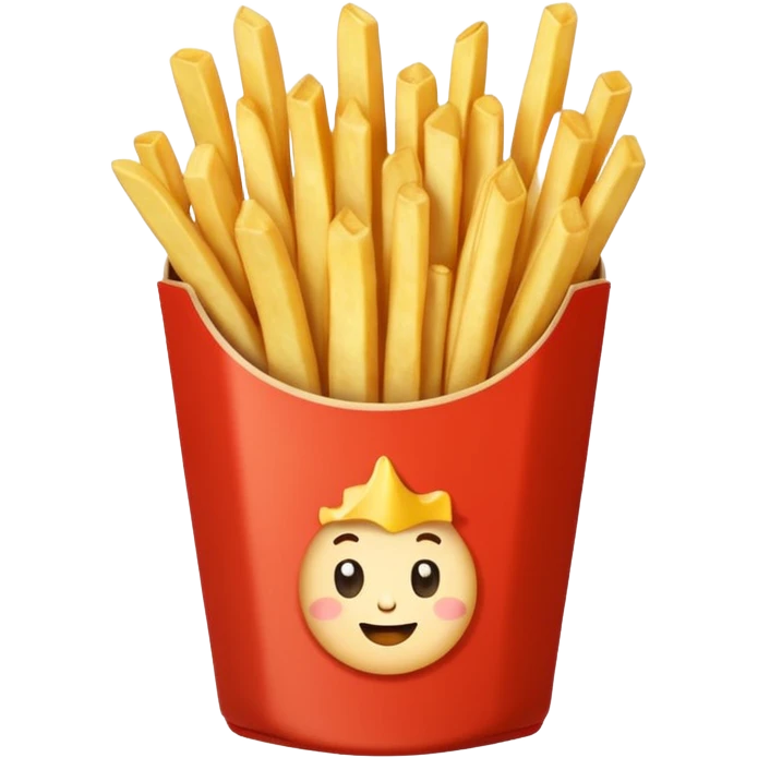 French fries emoji