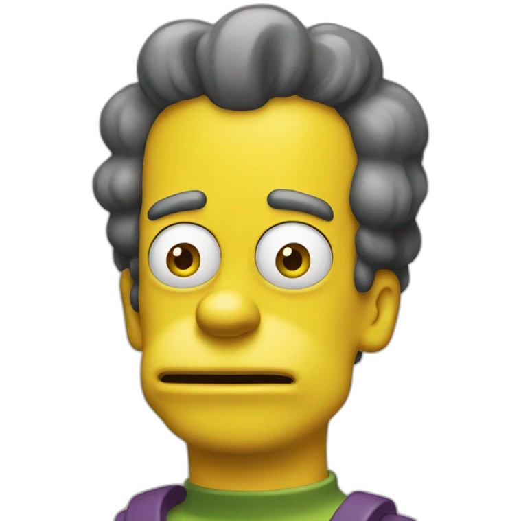 Bart from "the simpsons" emoji