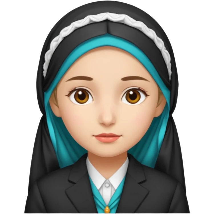 girl wearing suit and chunni on her head  emoji