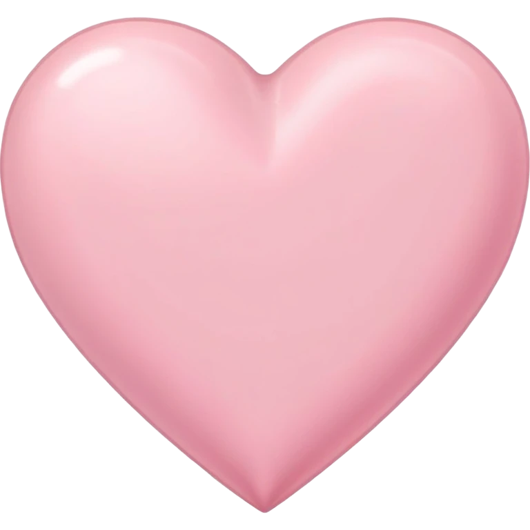 Cœur pastel rose emoji