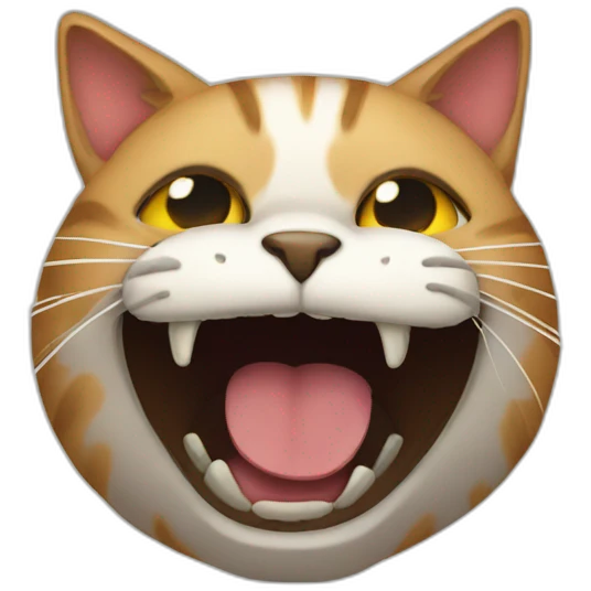 Rotten cat emoji
